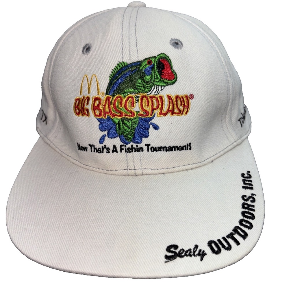 McDonalds‎ Big Bass Splash Fishing Hat Baseball Hats OSFM